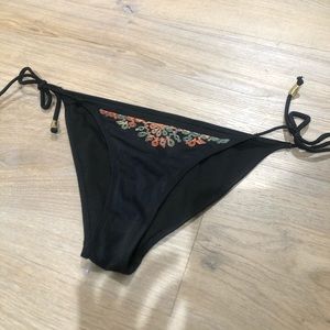 H&M Black bikini bottoms